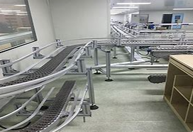 柔性輸送帶的傳輸鏈是如何由高強度工程塑料制成的？